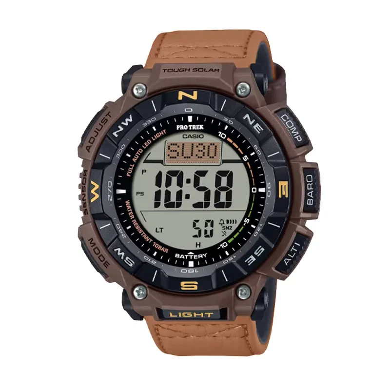 Casio Pro Trek Sensor Solar Powered Climber Men's Watch- PRG-340L-5DR